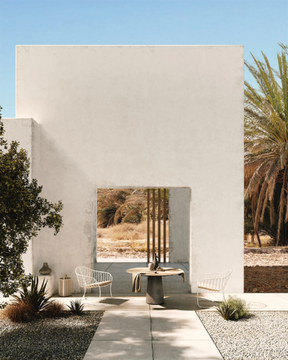 FOLIA - Stainless steel garden armchair with armrests by Royal Botania - view 3